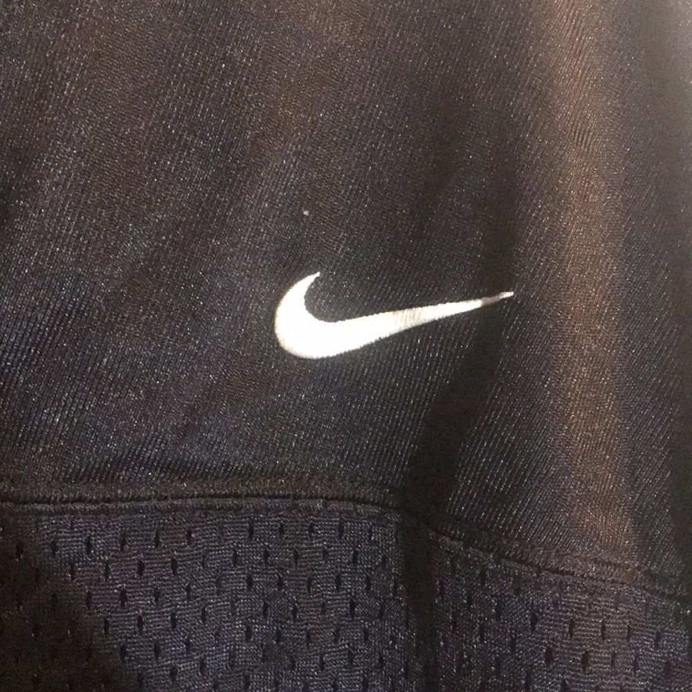 Nike Team Mens XXL Black Mesh Football Practice Jersey V-Neck Short Sleeve - Picture 10 of 11